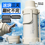 恩尔美（nRMEi）保温保冷杯壶户外大容量72小时长效保温316不锈钢便携式保温水壶