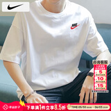 耐克（NIKE）短袖男款 2026夏季新款运动服装跑步健身上衣透气休闲半袖男士t恤 纯棉亲肤/柔软舒适/热推款/建议拍小一码 L 【175】体重130~150斤左右