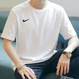 耐克（NIKE）短袖男夏季2026新款运动服装跑步健身衣透气休闲半袖圆领男士t恤 IB8640-100/热推款 XL 【180】体重150~170斤左右