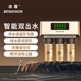 冰尊（BENSHION）净水器家用直饮智能双出水除菌保留矿物质RO反渗透纯水机 套餐一(标配)官方标配 安装 材料