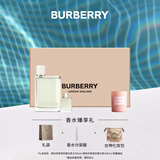 博柏利（BURBERRY）花与她青提软糖女淡香水礼盒(30ml+5ml+香薰蜡烛)节日礼物618