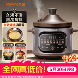 九阳（Joyoung）电炖锅电炖盅4L大容量紫砂预约电砂锅 多功能锅 智能定时精炖煮粥煲汤锅DG40K-GD408