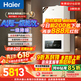 海尔（Haier）节能王24JN7S【价保618】一级能效冷凝燃气壁挂炉天然气采暖炉地暖锅炉家用热水器 国家补贴自营