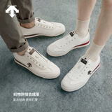 迪桑特（DESCENTE）【新色上市】男女CHRON TEMPO运动休闲薄底帆布鞋 D6231LSN25-男子-WT-白色 42