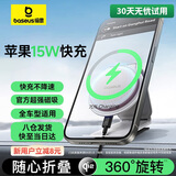 倍思汽车专用磁吸无线充车载手机支架多功能折叠仪表台显示屏支架