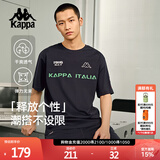 卡帕（Kappa）背靠背运动短袖男款纯棉2026新款夏季情侣t恤男士半袖K0EX2TD01D