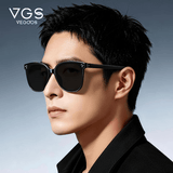 威古氏（VEGOOS）墨镜男女高清尼龙偏光防紫外线UV400大框开车太阳镜显脸小