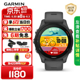 佳明（GARMIN）Forerunner255神秘灰心率跑步铁三户外运动智能手表生日礼物