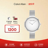 Calvin KleinCK简约款时尚石英女表25200079【520礼物】