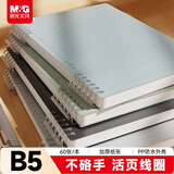 晨光（M&G）文具B5/60张不硌手活页本线圈本笔记本本子 初高中作业本横线内芯蓝色1本APNDG084-ZZ开学必备