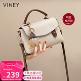 viney【赵晴同款】包包女包牛皮剑桥包轻奢斜挎生日礼物品牌送女友老婆