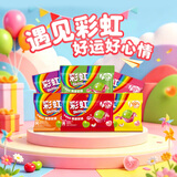 彩虹（Skittles）剥皮软糖混合水果味qq软糖50g*6  儿童休闲零食糖果 喜糖