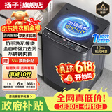 扬子【政府补贴15%】洗衣机全自动一级能效 家用大容量洗烘一体波轮 以旧换新出租房宿舍神器 10KG租房神器【一级能效+蓝光抑菌风干】 波轮