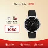 Calvin KleinCK简约款皮带时尚石英男表25200050送男友【520礼物】