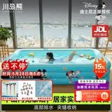 川岛熊儿童充气游泳池家用加厚大型充气水池宝宝婴儿戏水池