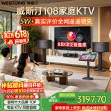 威斯汀【价保618】家庭ktv音响套装唱歌全套设备点歌机一体卡拉ok影院家用客厅全新升级108音箱套装 10吋2音响真三分频经典套装一【已售10W+】