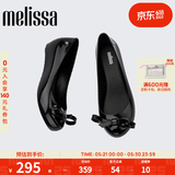 梅丽莎（melissa）女士休闲单鞋经典鱼嘴芭蕾鞋33891 黑色（AM781） 39 【尺码偏小，建议拍大一码)】