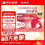 【原研】芬必得 布洛芬缓释胶囊 0.3g*24粒 退烧止痛 缓解牙疼偏头痛神经痛 痛经 中美史克 