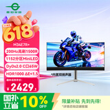 泰坦军团34英寸 1152区MiniLED HDR1000 200Hz内置音箱 C口65W DyDs WQHD曲面带鱼屏电竞升降显示器M34E7R+