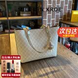 MILDREN KROE【明星同款】女包2026新款包包大容量单肩托特包情人节礼物送老婆 米灰色精美礼盒 【 京仓直发 当/次日达】