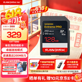 闪迪（SanDisk）相机卡4K高清SD卡 UHS-I微单存储卡微单反摄像储存大卡内存sd卡内存卡 128G【联系客服送读卡器入会领10元券】