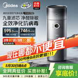 美的（Midea）【九重净化加湿一体】价保618空气净化器加湿鼻炎家用除甲醛烟味异味过敏原空气净化机RX600Pro