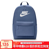 耐克NIKE男女通款双肩包背包HERITAGE休闲包DC4244-499蓝书包