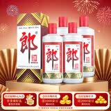郎酒 郎牌郎酒 酱香型白酒 53度 500mL*4瓶 四瓶装