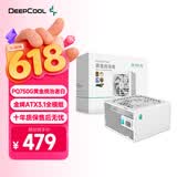 九州风神额定750W白色电源PQ750G金牌全模适配RTX5070显卡(日系主电容/FDB轴承/压纹线/10年质保）