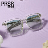 帕莎（Prsr）太阳镜男女大框韩版防晒PS7009 -W-透明色