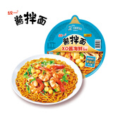 统一酱拌面 方便面 李锦记XO酱海鲜 113g*12碗 不辣 防烫碗底