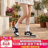 耐克NIKE休闲鞋男女熊猫AJ 1乔丹JORDAN运动鞋板鞋DC0774-101黑白36