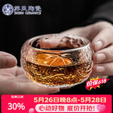 苏氏陶瓷琉璃主人杯功夫茶杯玻璃品茗杯耐高温加厚茶杯透明莲花杯