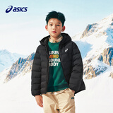 亚瑟士（asics）26年中大童男女冬季新款三防连帽柔软保暖羽绒服