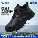 蓝鸥盾劳保鞋男夏季防砸钢包头防刺穿防水安全舒适工作工地鞋D332 43