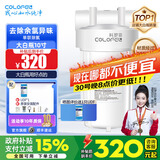 科罗菲（COLOFEL）【品质升级】大白瓶前置过滤器 大蓝瓶大胖瓶中央净水机全屋家用净水器通用滤芯除氯小型中央净水 10寸单联标配（搭UDF除余氯）