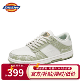 Dickies板鞋男鞋2026夏季新款鞋子男透气休闲鞋百搭运动鞋男女情侣鞋 牛油果绿 42