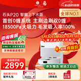 石头（roborock）【保价618】扫地机器人扫拖一体 P20 自动上下水版 自动集尘洗拖布烘干补水擦地拖地 A1690RR