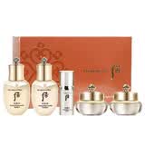 后（The history of Whoo）套装拱辰享津率享水妍天气丹套盒中样旅行组合护肤品礼盒小样试用 后天气丹水乳霜中样5件套盒
