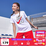 耐克3BRAND 耐克童装纯棉【短袖T恤+短裤2件套】夏季儿童运动套装