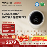 小吉（MINIJ）【价保618】壁挂洗衣机3kg婴儿童洗衣机一级能效紫外杀菌母婴认证 G6-XNB奶酪白