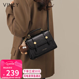 viney包包女包牛皮斜挎剑桥包轻奢单肩小方包生日礼物高级感送女友老婆