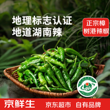 京鲜生正宗樟树港辣椒新鲜现摘青椒皮薄脆嫩椒香四溢源头直发包邮 500g