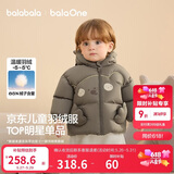 巴拉巴拉童装儿童羽绒服男女童外套冬装2025新款婴儿衣服保暖加厚泡芙羽绒