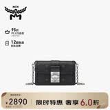 MCM TRACY迷你单肩斜挎包链条包黑色送女友 礼物