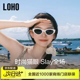 LOHO2026年新款小框墨镜女款猫眼GM太阳眼镜男防紫外线开车驾驶专用