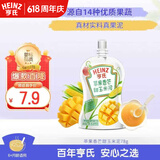 亨氏（Heinz）婴幼儿辅食苹果香芒甜玉米泥超金果泥宝宝辅食营养78g