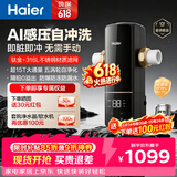 海尔（Haier）前置过滤器培林自净化五涡轮AI感压自动反冲洗钛金滤网超15T大通量家用自来水全屋净水器XFAZ11