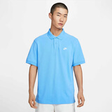 耐克NIKE运动T恤春夏男翻领舒适CLUB  POLO衫FN3895-412蓝XL