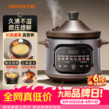 九阳（Joyoung）电炖锅电炖盅4L大容量紫砂预约电砂锅 多功能锅 智能定时精炖煮粥煲汤锅DG40K-GD408